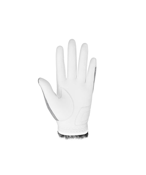 Gmax Sheep Skin Winter Golf Gloves For Women (Both Hands) - Gray