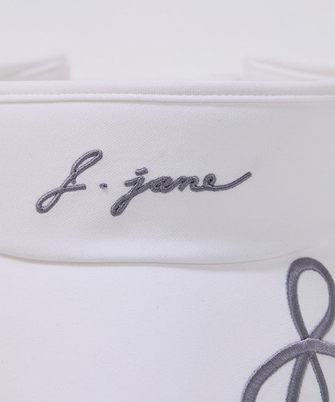 J.Jane Basic Logo Suncap - Gray