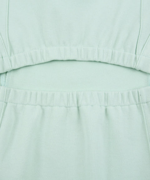 AVEN Back Open Dress - Mint