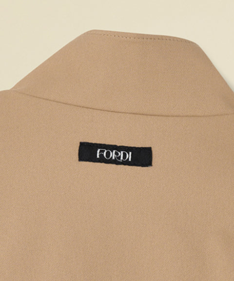 FORDI Out Pocket Jumper - Beige