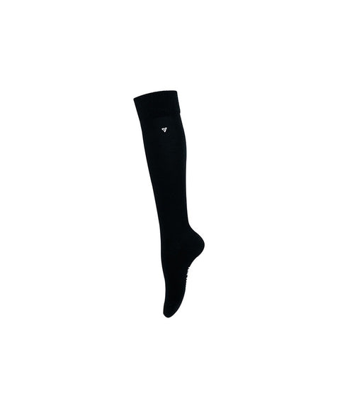 CREVE NINE: Fur Mix Knee Socks - 2 Colors