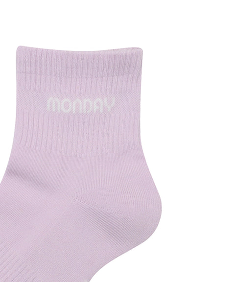 Monday Flow Munple Basic Socks - Lavender