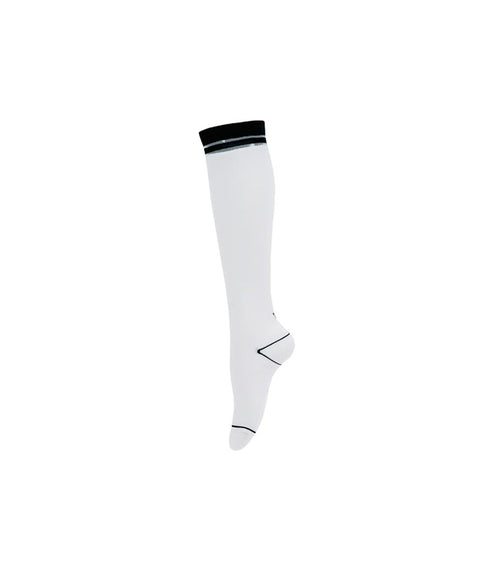 CREVE NINE: Striped Knee Socks - 2 Colors