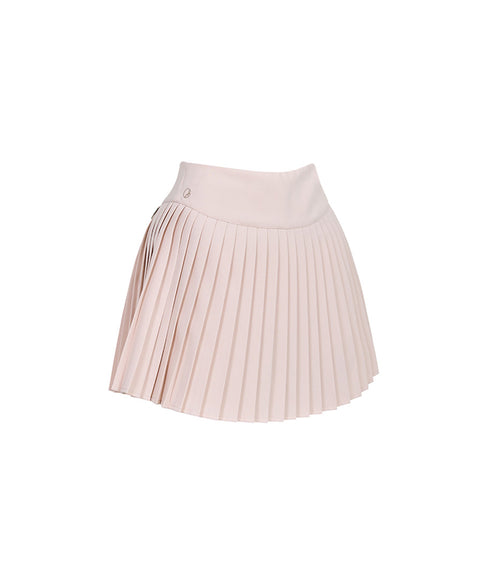 J.Jane Simple Pleats Skirt - Beige