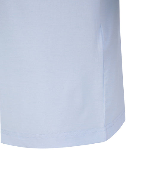 ANEW GOLF Men's SM Logo Point Short T-Shirt - Light Blue