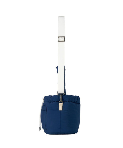 POSHERD Club Padded Bucket Bag - Navy