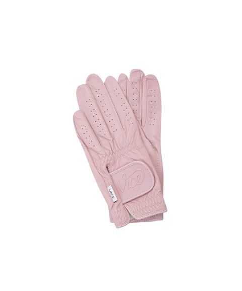 Vice Golf Atelier Women's Logo Gloves (BOTH HANDS) - Pink