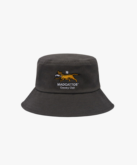 MCC F Migo Embroidery Bucket Hat - Charcoal