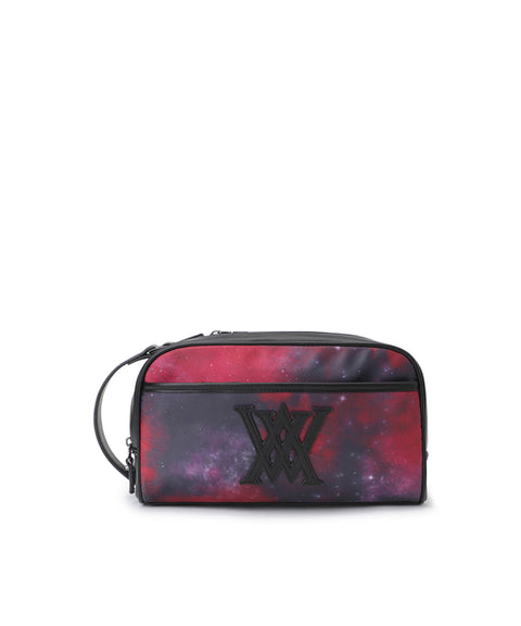 Unisex 3Way Zipper Pouch Bag - Red