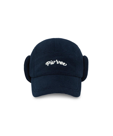 PIV'VEE Fleece Earmuffs Camp Cap - Ocean Navy