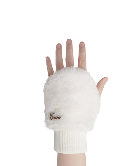 GMAX Hand Warmers For Women - White