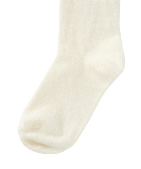 POSHERD Cashmere Knit Socks - Ivory