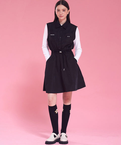 MACKY Golf: Moar Belt Dress - Black