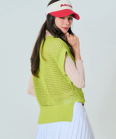 BENECIA 12 Scasi Vest - Light Green