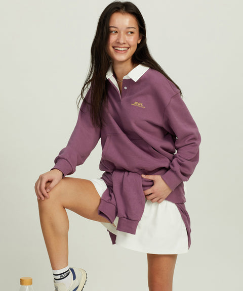 Monday Flow Sports & Golf Club Jersey Top - Purple