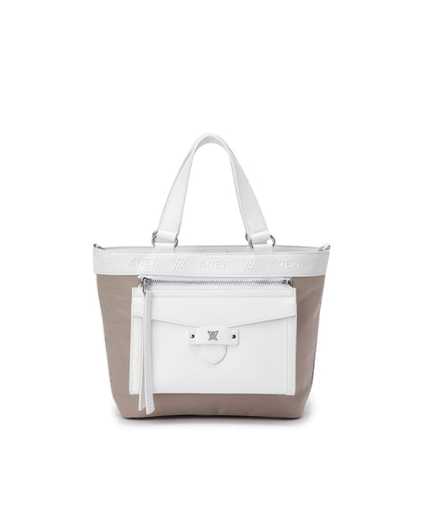 ANEW GOLF Uni Detachable Pocket Tote Bag - Beige