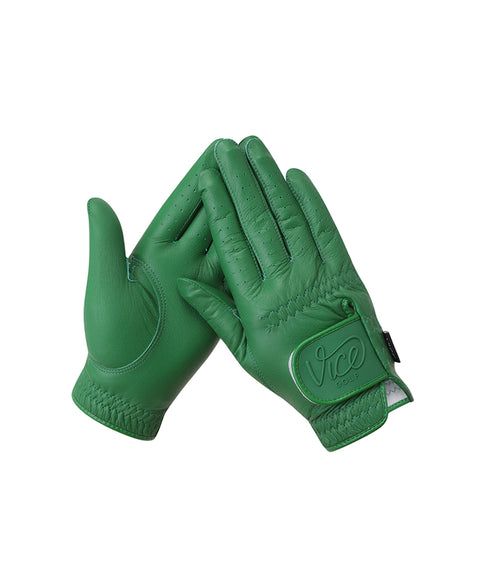 Vice Golf Atelier Women's Logo Gloves (BOTH HANDS) - Green