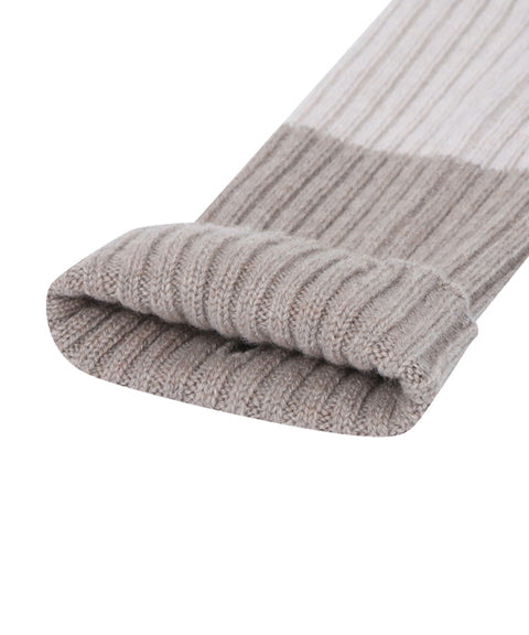 MONDAY FLOW Cashmere Hand Warmer - Beige