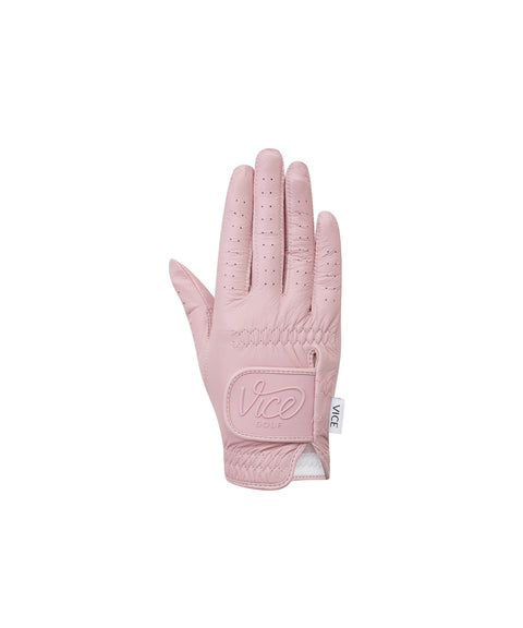 Vice Golf Atelier Women's Logo Gloves (BOTH HANDS) - Pink