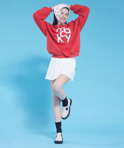 MACKY Golf: Delight Sweatshirt - Red