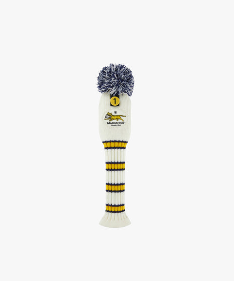 MCC Knit Driver Headcover - White