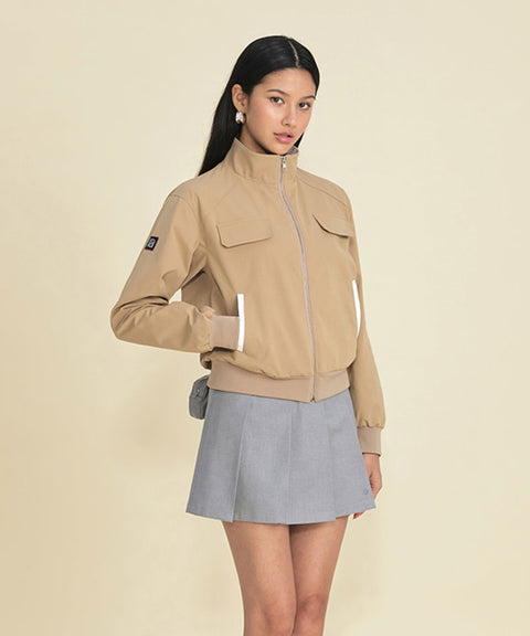 FORDI Out Pocket Jumper - Beige