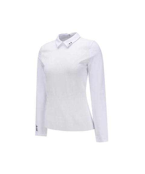 ANEW Golf Women's SP Hybrid Long T-Shirt - White