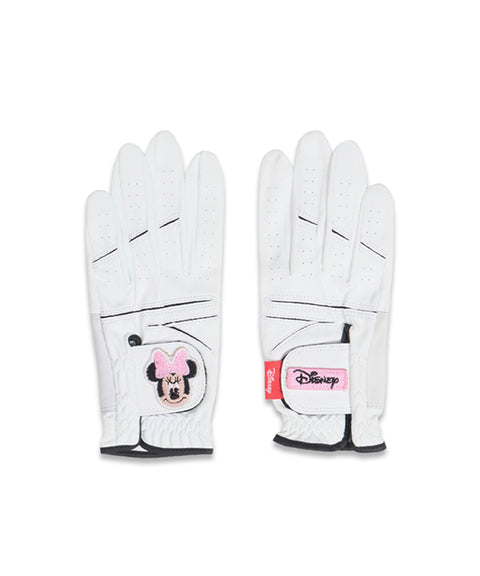 MACKY Golf: Disney Two-Handed Golf Gloves - White