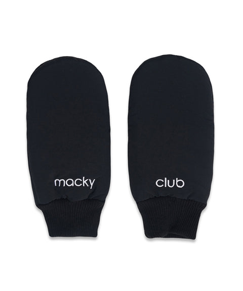 MACKY Golf: Logo Padded Glove - Black