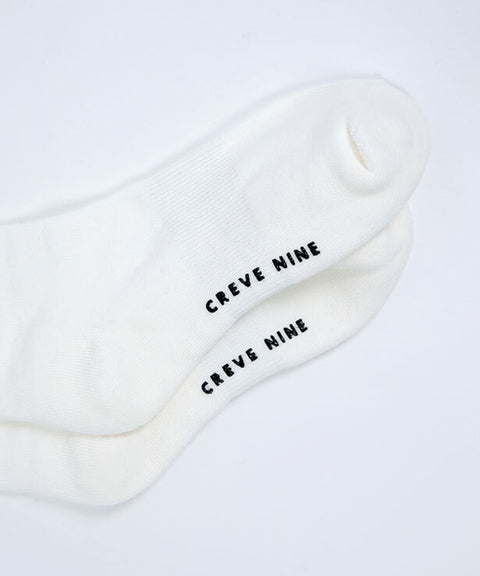 CREVE NINE: Fur Mix Knee Socks - 2 Colors