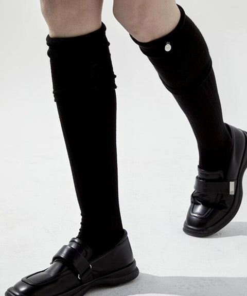 Anell Golf Long Stretch Socks - Black