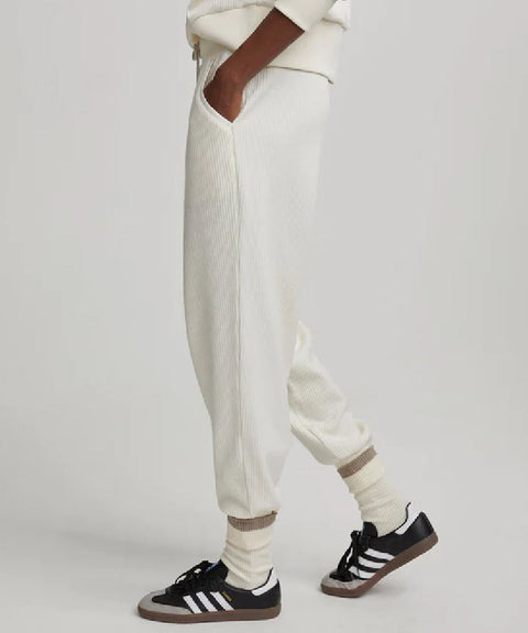 [Warehouse Sale] VARLEY Ascot Sweat Pant - Egret