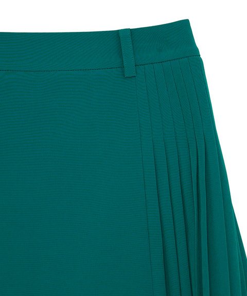 WideAngle: CO Mid-Length Pleated Culotte - 2 colors