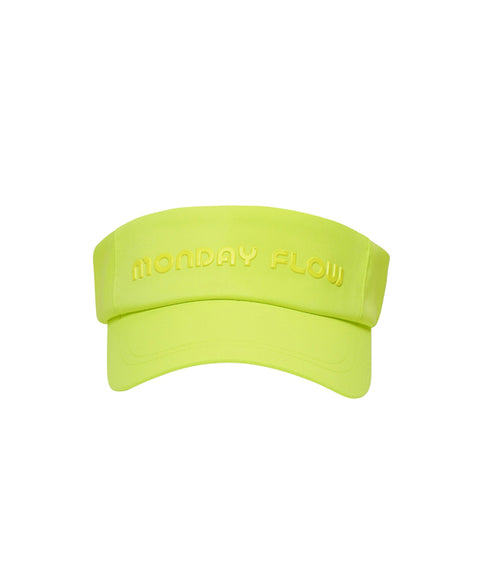 Monday Flow Golf & Run Visor - Lemon