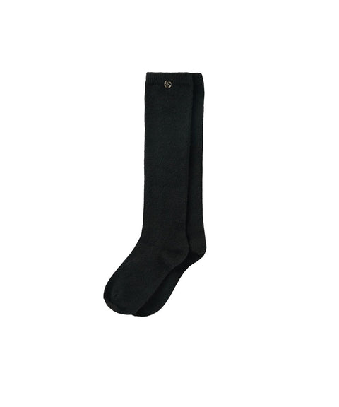 POSHERD Cashmere Knit Socks - Black