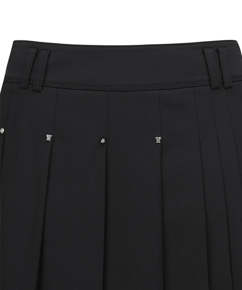 ANEW Golf Women's SP Essential Pleated Skirt - Black