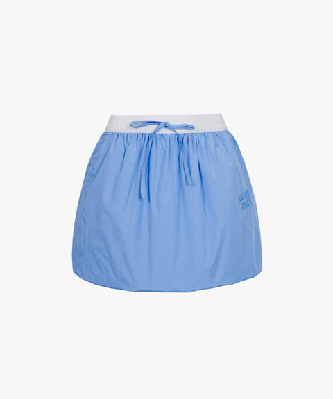 CREVE NINE: String Balloon Skirt - Sky Blue