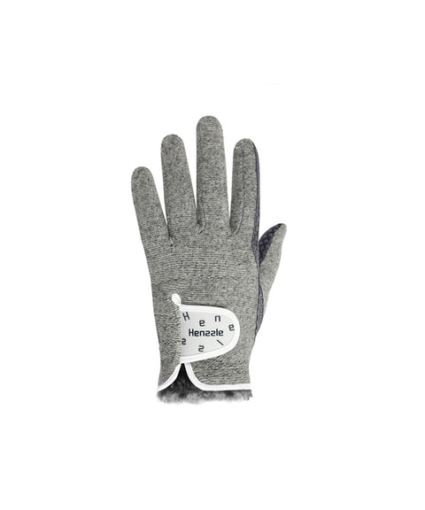 Henzzle Winter Golf Glove For Women (Both Hands) - Light Gray