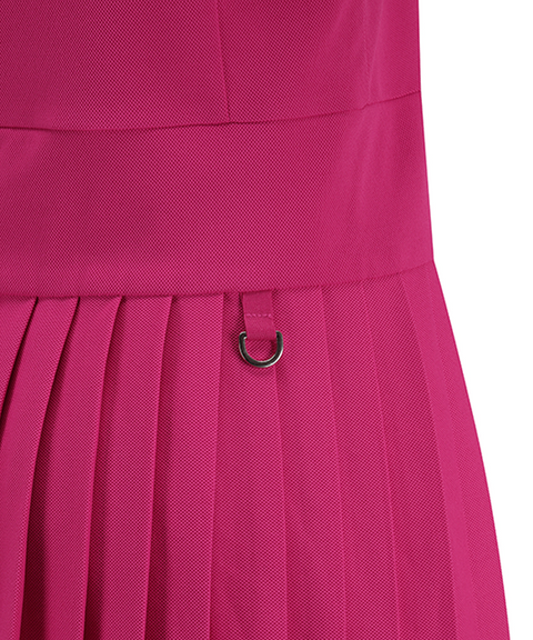 ANEW Golf: Women Pleated Skirt Pique Dress - Hot Pink