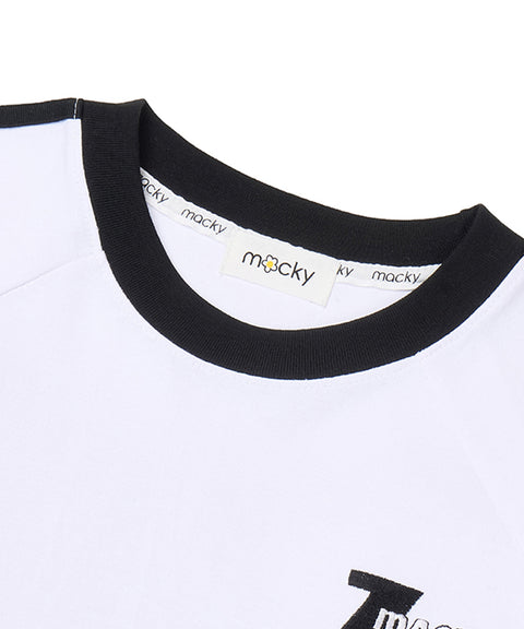 MACKY Golf: Line Signature T-Shirt - White