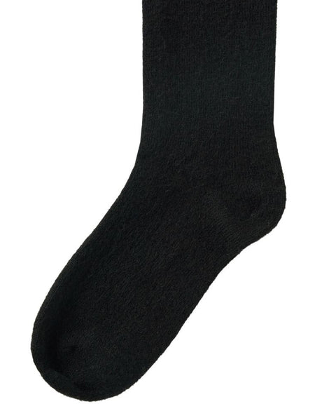 POSHERD Cashmere Knit Socks - Black