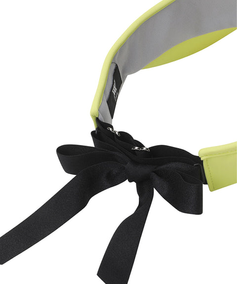 ANEW Golf Women's Essential Ribbon Tie Visor - Yellow