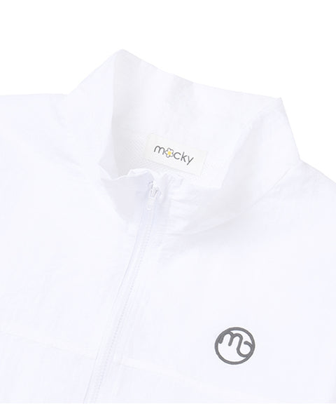 MACKY Golf: MC Windbreaker Jacket - White