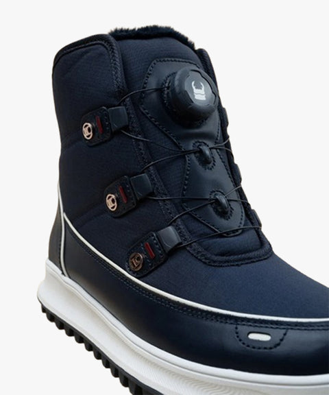 GFJ Golf Men's White Ankle Boots - Navy