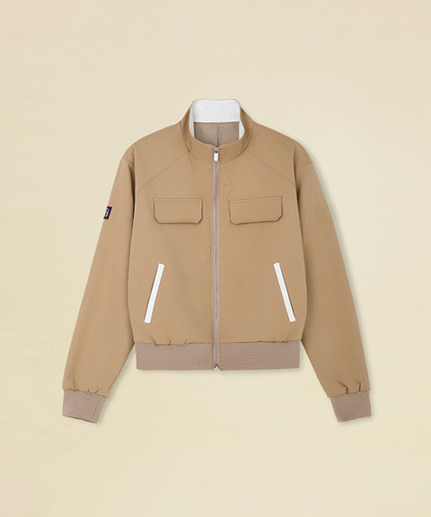 FORDI Out Pocket Jumper - Beige