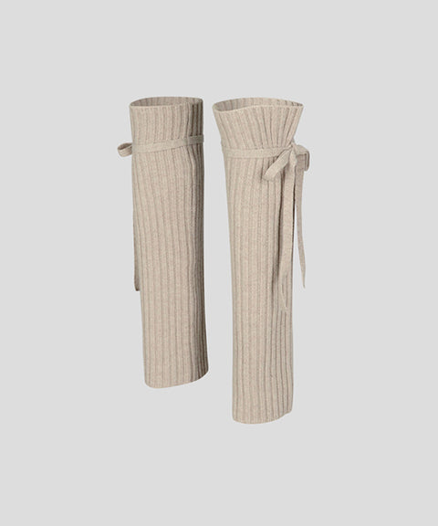 KANDINI Lambswool Warmer - Oatmeal