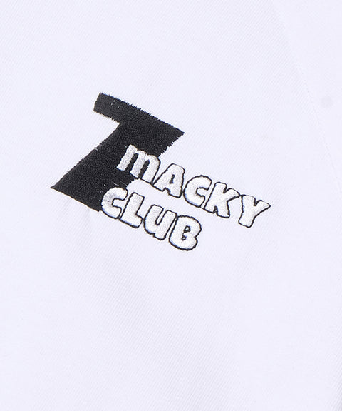 MACKY Golf: Line Signature T-Shirt - White