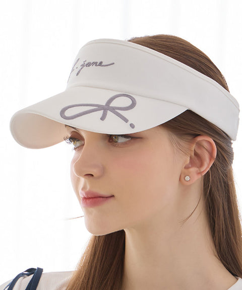 J.Jane Basic Logo Suncap - Gray