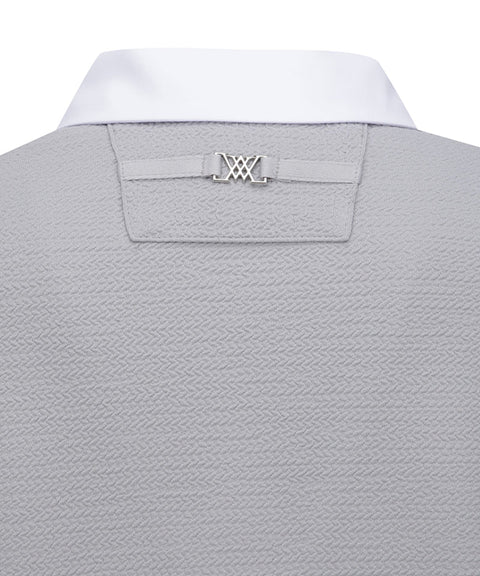 ANEW Golf Women's SP Collared Sweatshirt - Light Gray