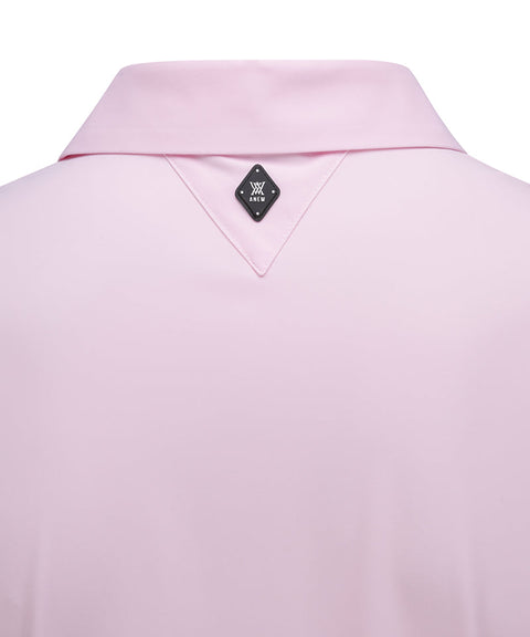 ANEW GOLF Men's SM Logo Point Short T-Shirt - Light Pink